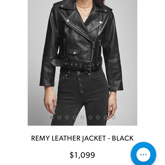 Anine Bing Remmy Leather jacket women’s size small